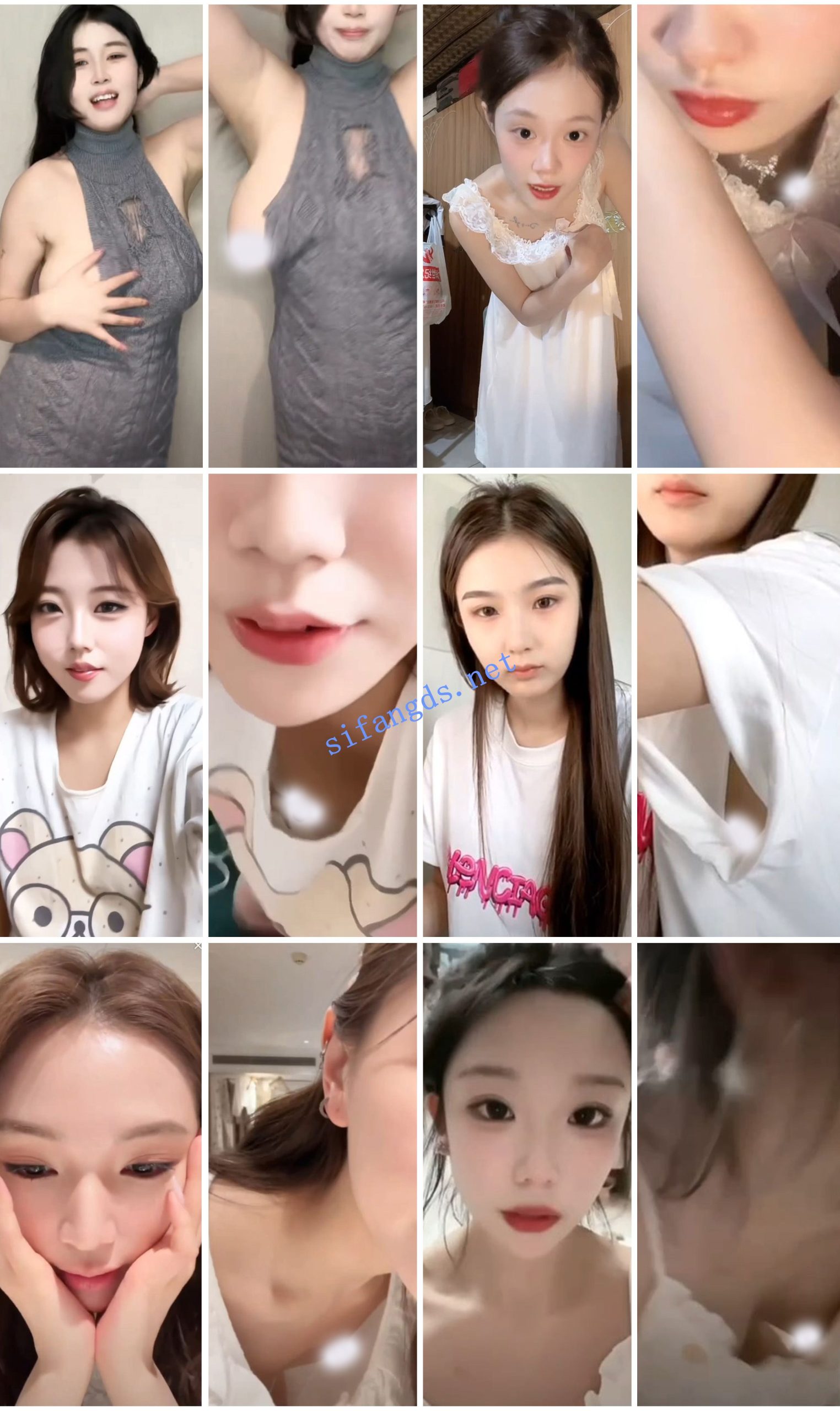 抖音闪现 颜值主播各显神通 擦边 最新封神六期 超多美女【839V】【5.32G】