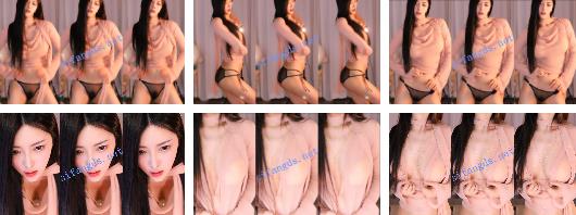 【斗鱼】月薇薇 胸贴 透视内裤 露毛 定制骚舞【1V】【147M】