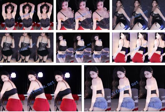 【斗鱼】艺瑟妃，最新骚舞精选合集【4V】【540M】