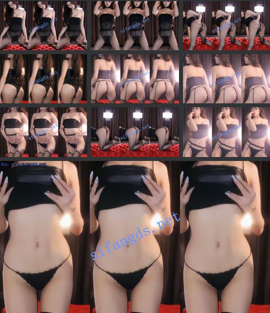 【虎牙】长腿兮兮，丁字裤内衣极限诱惑2025新品【3V】【1.17G】