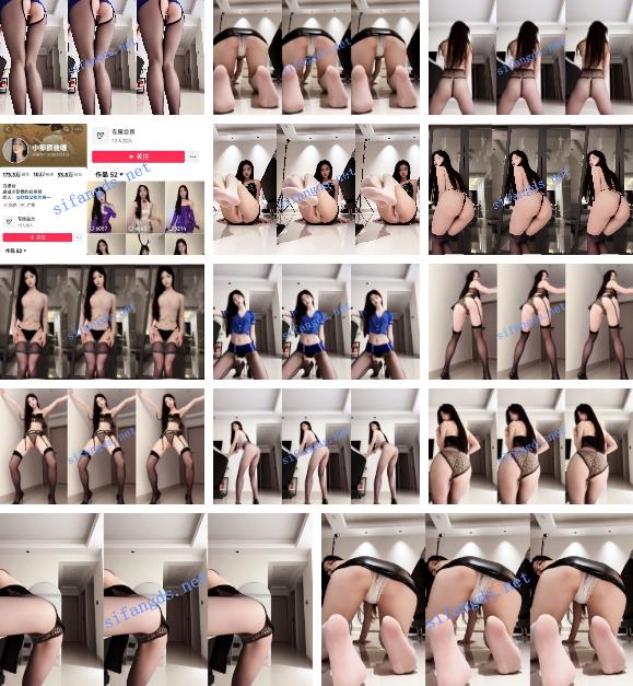 【抖音】小邹很哇塞，33万粉人气主播情趣丁裤定制【6V】【951M】